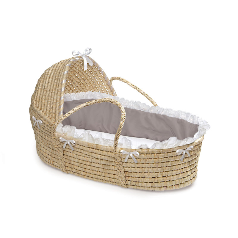 Badger Basket Hooded Moses Basket & Reviews Wayfair